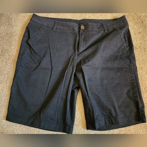 Liz Claiborne black shorts